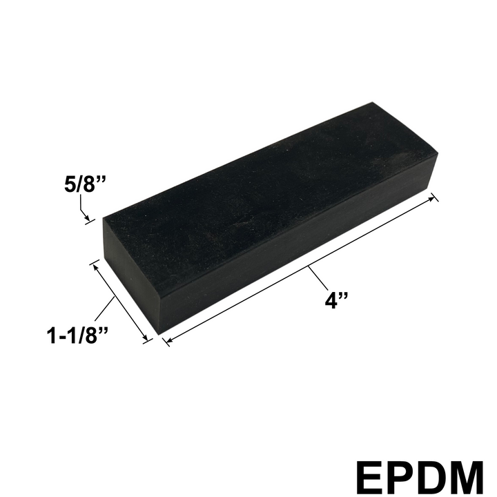 [SB-EPDM-9] Setting Block - 4" X 1-1/8" X 5/8"